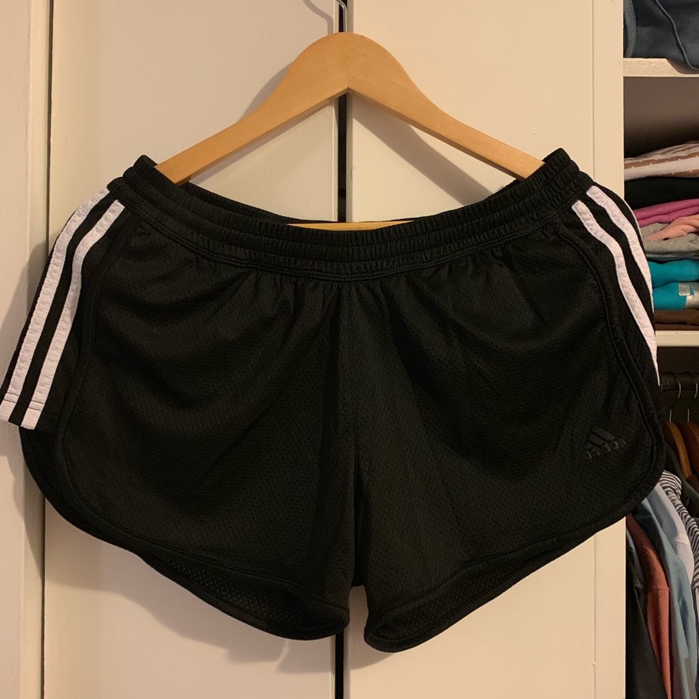 Adidas short sport gym black breath women’s large